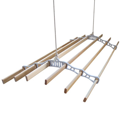 B&Q -  Clothing Airer Ceiling Pulleys- White- 1.8