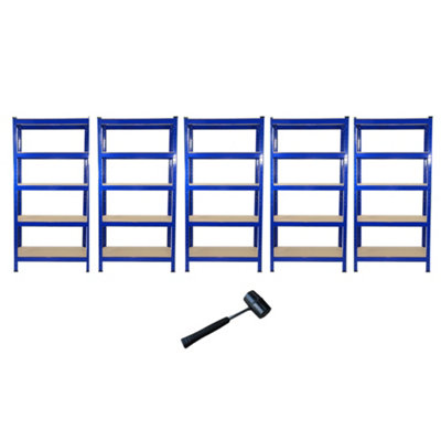 Monster Racking Boltless 5-Tier Garage ShelvesSpace Saver Bundle from B&Q