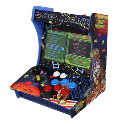 Monstershop Unisex Black Table Top Arcade Machine In Size 3 - Image 5