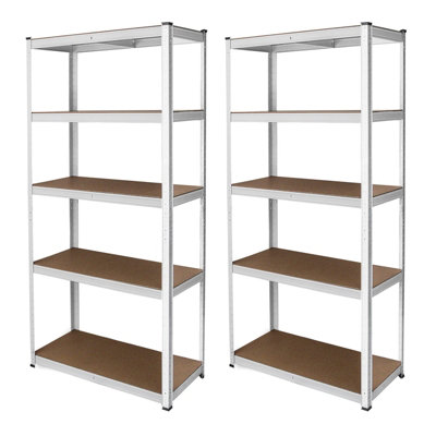 MonsterShop Monster Shop Garage Shelving Units 5 Tier Racking Storage Unit from B&Q