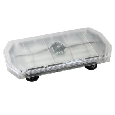 MonsterShop 600mm Amber Recovery Light Bar Led Safety Hazard Beacon Lightbar from B&Q