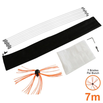 B&Q -  Maxblast Powered Chimney Sweep 7M