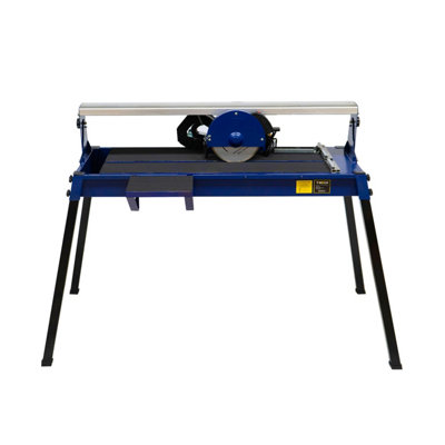 T-Mech Wet Sliding Tile Cutter Sawing Bench 720mm 800W Ceramics Porcelain Heavy Duty from B&Q