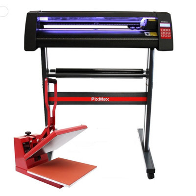 Pixmax Vinyl Cutter Led, Clam Press & Signcut Software 38Cm