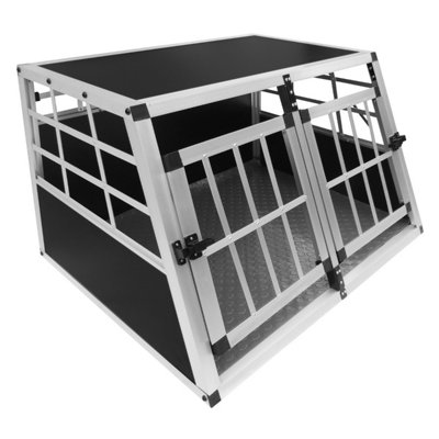 B&Q -  Car Pet CrateSmall Double Doors