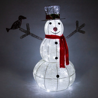 B&Q -  Monster Shop Light-Up Christmas Snowman