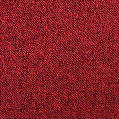 MonsterShop 20 X Carpet Tiles 5M2 Scarlet Red from B&Q