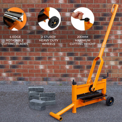 B&Q -  T-Mech 430mm Orange Block Splitter