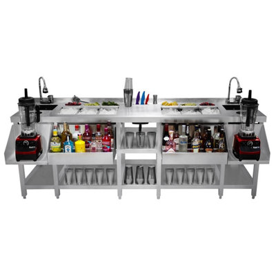 MonsterShop Kukoo Twin Cocktail Bar Station from B&Q