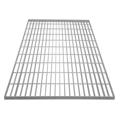 MonsterShop Galvanised Grating Floor Forge Walkway Mesh Panel Grid Drainage 100Cm X 80Cm X 3Cm from B&Q
