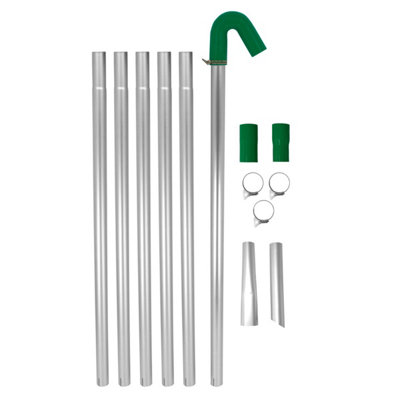 Maxblast Gutter Vacuum Poles 7.2M from B&Q