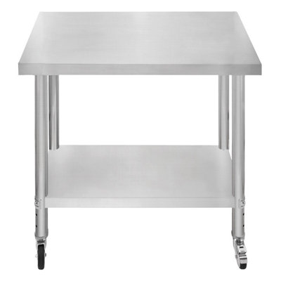 MonsterShop Catering Workbench Table90Cm X 60Cm X 86Cm from B&Q