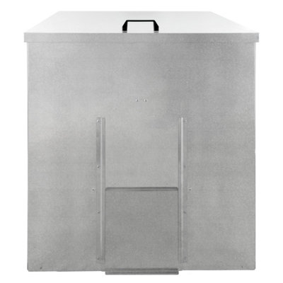 MonsterShop Galvanised Steel Coal Storage Bunker350Kg from B&Q