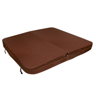 Jardí Hot Tub Spa Cover Brown 2.1M X 2.1M