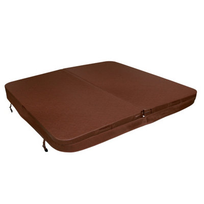 Jardí Hot Tub Spa Cover Brown 2.2M X 2.2M