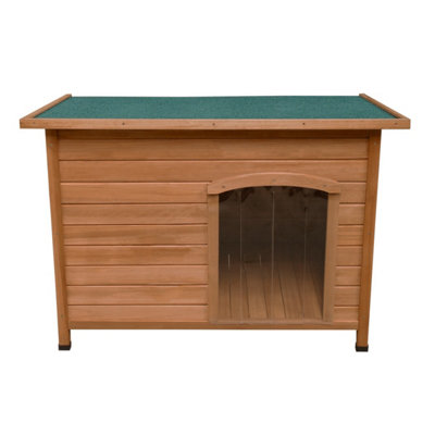 B&Q -  Large Dog Kennel Wooden Pet House Shelter
