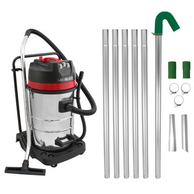 B&Q -  Gutter Vacuum Poles & 80L Wet & Dry Vacuum