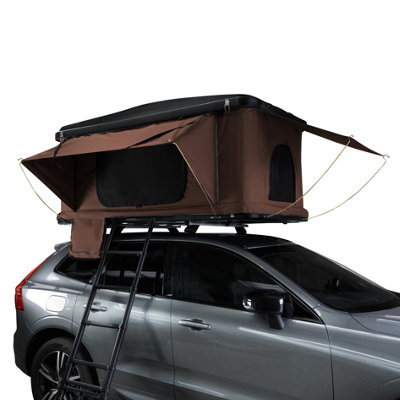 MonsterShop Brown Hard Shell Roof Tent