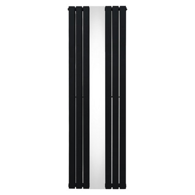 Monstershop Flat Mirror Radiator - 1800Mm X 565Mm - Black