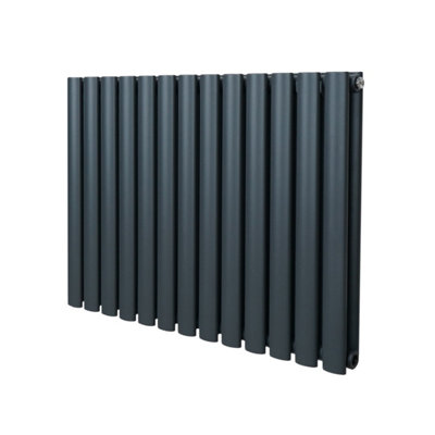 Monstershop Oval Radiator - 600 X 780Mm - Anthracite