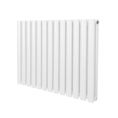 B&Q -  Oval Radiator600 X 780mmWhite
