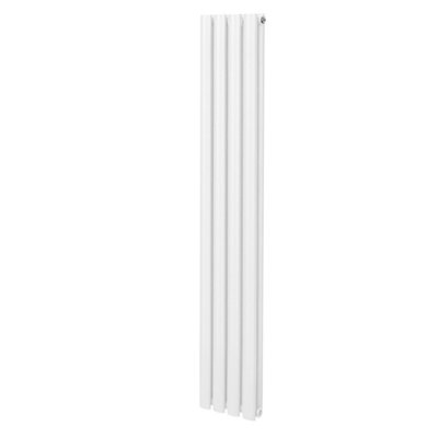Monstershop White Oval Radiator - 1600 X 240Mm