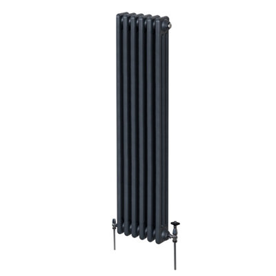 B&Q -  Traditional 3 Column Radiator1800 X 292 mmAnthracite