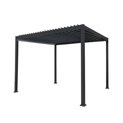 B&Q -  Aluminium Pergola 3M X 3M Gazebo