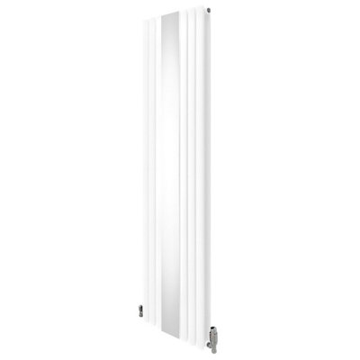 MonsterShop Oval Mirror Radiator & Valves1800mm X 500mmWhite from B&Q