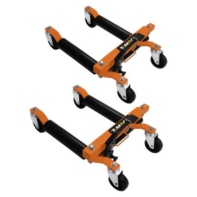 T-Mech Hydraulic Positioning Skates Pair from B&Q