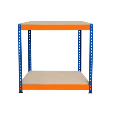 Monster Racking S-Rax 2 Tier Workbench - 90Cm X 45Cm X 90Cm