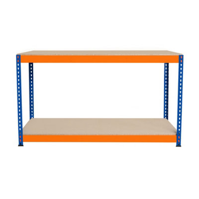 Monster Racking S-Rax 2 Tier Workbench150Cm X 45Cm X 90Cm from B&Q