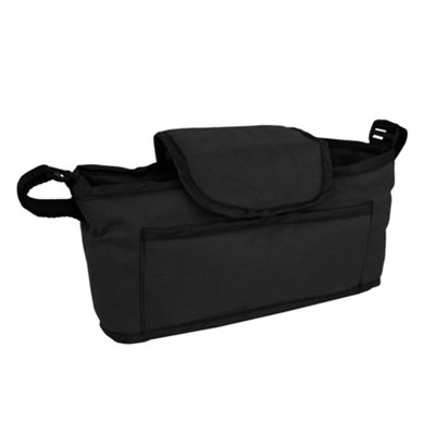 B&Q -  Pet Stroller Caddy Bag In Black