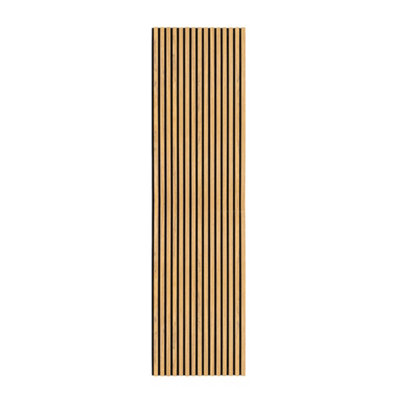 MonsterShop Acoustic Slat Wall PanelOak from B&Q