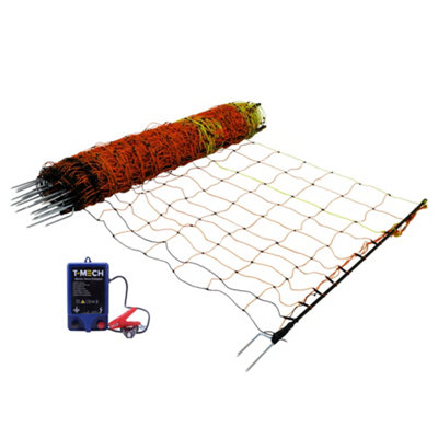 MonsterShop Electric Poultry Netting & Fence Energiser from B&Q
