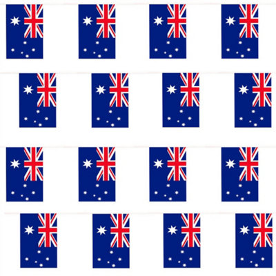B&Q -  Australian Flag BuntingPack Of 3