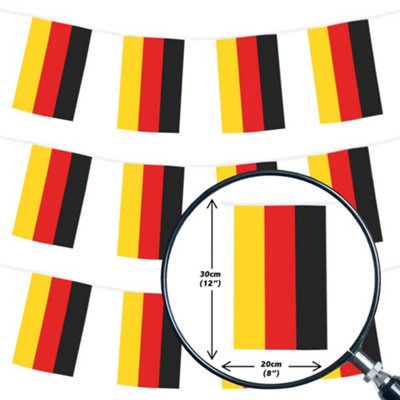 I Love Fancy Dress Germany Flag BuntingPack Of 12 from B&Q