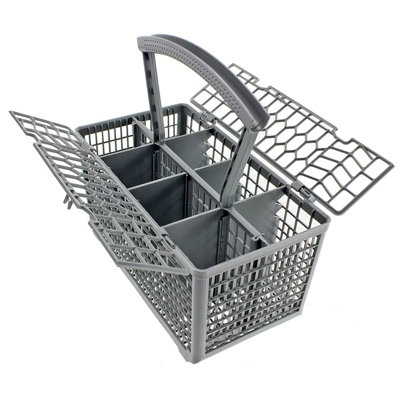 Spares2Go Universal Dishwasher Cutlery Basket Cage Lid & Removable Handle (235 X 242 X 130mm) from B&Q