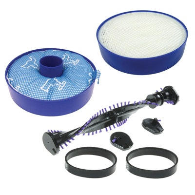 Spares2Go Brushroll Belts + Pre & Post Motor Hepa Filter Kit Compatible With Dyson Dc33 Dc33I Vacuum Cleaners