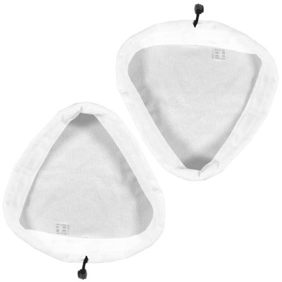 Spares2Go Microfibre Cloth Cover Pads Compatible With Vax Steam Cleaner Mop (Pack Of 2)