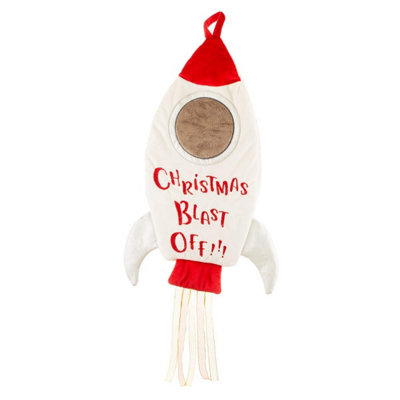 B&Q -  Outer Space Rocket Christmas Stocking