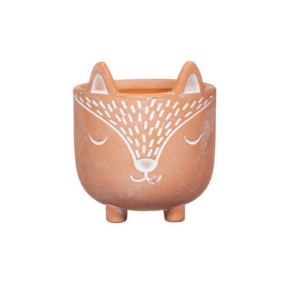 Sass & Belle Mini Terracotta Planter PotFinley Fox from B&Q