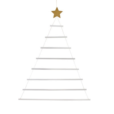 Sass & Belle Wood Hanging Tree White