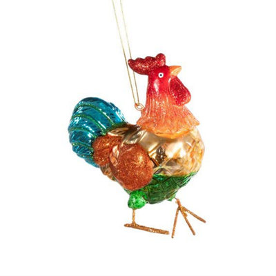 B&Q -  Cockerel Shaped Bauble