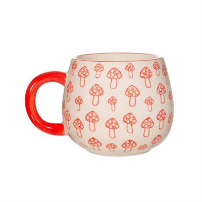Sass & Belle Mushroom Print Mug from B&Q
