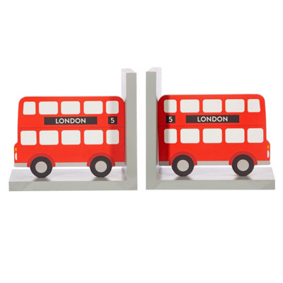 Sass & Belle London Bus Bookends from B&Q