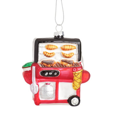 Sass & Belle Bbq Shaped Bauble from B&Q