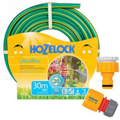 Hozelock 7730 Ultraflex Hose 30M Ultimate Anti Kink No Twist Hose New 6680 from B&Q
