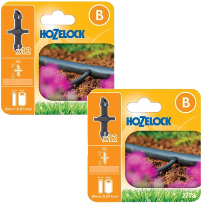 Hozelock X 2778 Straight Connector 4Mm Micro Irrigation Automatic Watering Size 24