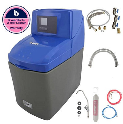 Bwt Ws355 Ws Series Luxury Hi-Flo Water Softener + 22mm Hi-Flo Hoses + Tap from B&Q